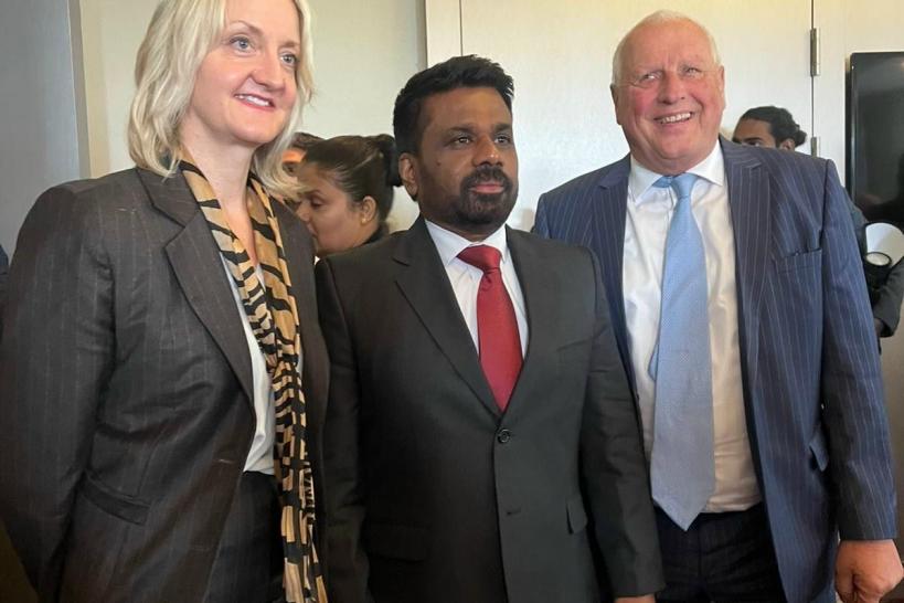 President Anura Kumara Disanayaka meets us