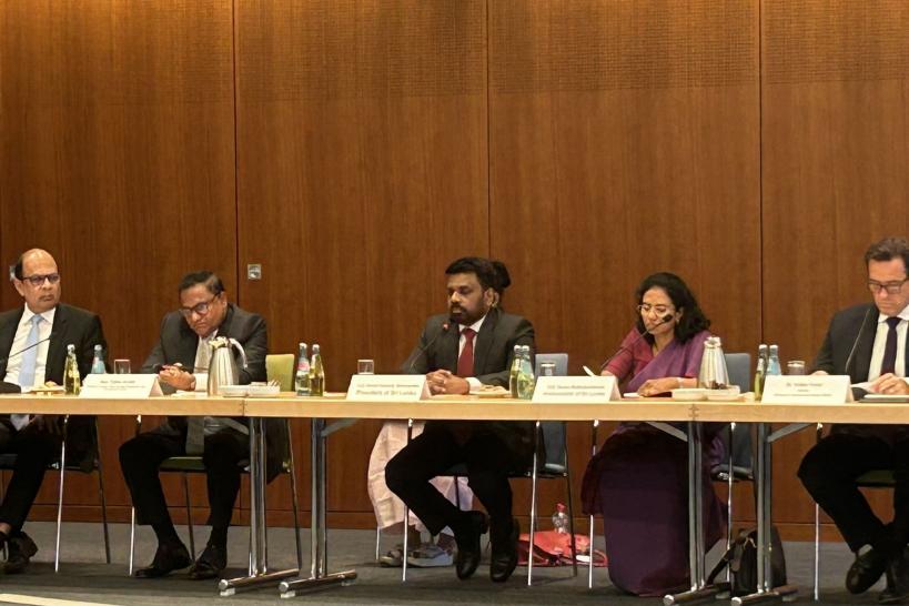 President Anura Kumara Disanayaka at APA Meeting