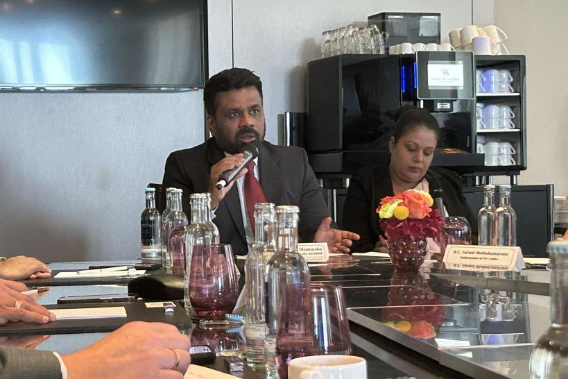 President Anura Kumara Disanayaka